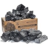 The Bincho Grill Binchotan Charcoal 11 lbs &ndash; Premium Japanese Grill Style Hardwood, 95% Carbon, Smokeless High-Heat, Long Burn for Yakitori, Reusable