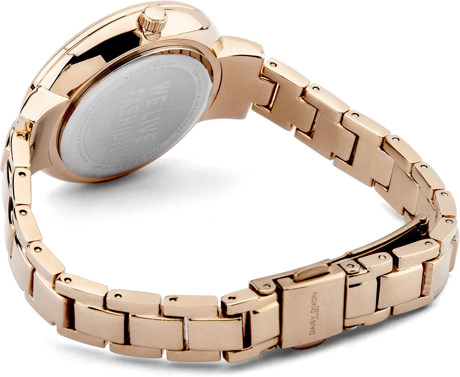 Daisy Dixon Women's Analogue Quartz Watch with Alloy Strap DD043RGM - Image 4