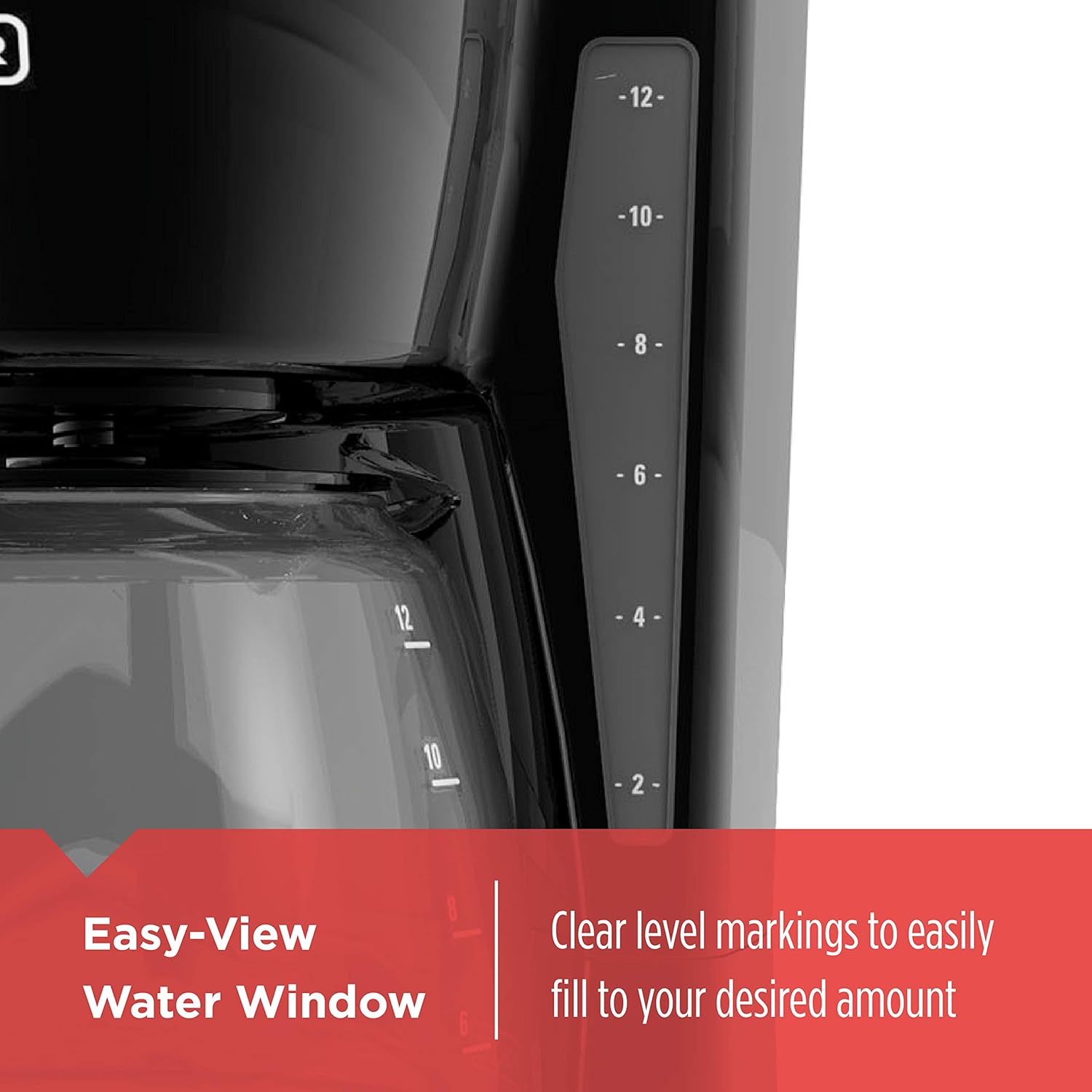 Black+Decker CM1160B-1 CM1160B 12-Cup Programmable Coffee Maker, Black/Stainless Steel: Kitchen & Dining