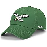 FOCO NFL Mens NFL Team Retro Logo Casual Hat Caps