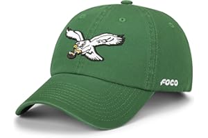 FOCO Men's NFL Team Retro Logo Casual Hat Caps
