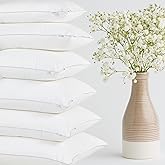 CLOUDOTE Down Alternative Throw Pillow Insert (26"x26", Pack of 2), Decorative Pillow for Sofa, Couch, Bed, Chair Cushion