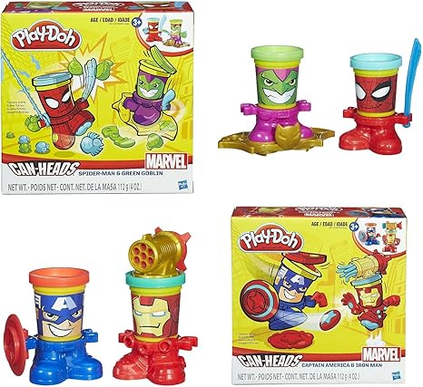 marvel play doh set