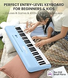 The ONE Smart Keyboard COLOR 61 Keys Piano