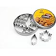 ShengHai 7-Piece Leaf Cookie Cutter Set, Metal Cookie Cutter Set of 7