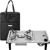 KOVEA IGT Plate Burner Portable Gas Stove for Camping &amp; Overlanding | 7,511 BTU | IGT-Compatible | Standalone Use | Indoor &amp; Outdoor Cooking