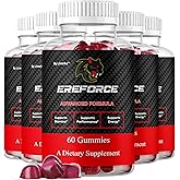 (5 Pack) Ereforce Gummies - Official Ereforce Supplement Advanced Premium Formula for Men Support - Maximum Strength, Natural Ere Force for Overall Health & Wellness Reviews, 300 Gummies for 5 Months