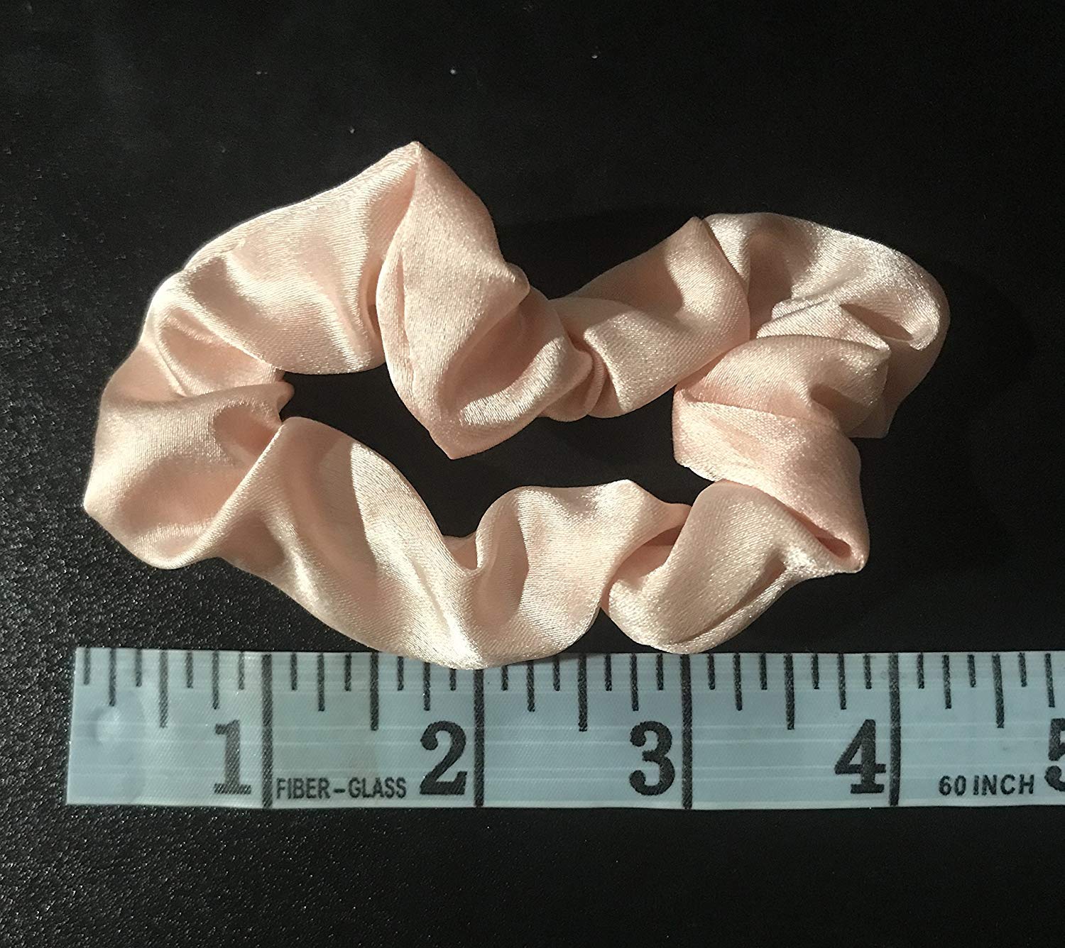 Kitsch Pro Satin Scrunchies, Hair Scrunchies for Frizz Prevention, Satin Hair Ties for Breakage Prevention and Gentle Style Preservation, 5 Pack, Black : Beauty