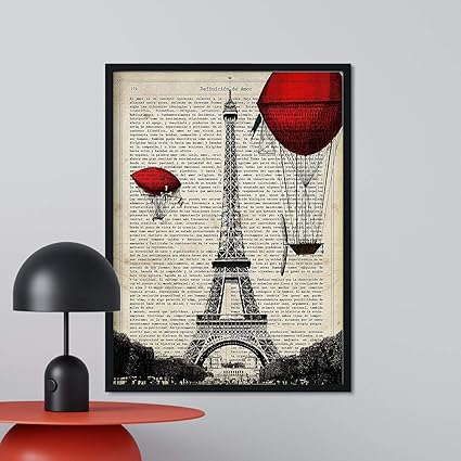 nacnic lamina para enmarcar paris torre eiffel laminas decorativas para pared papel 250 gramos
