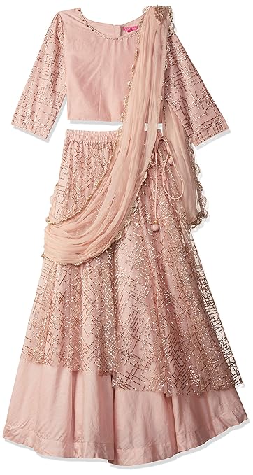 Girls' Regular Fit Salwar Suit Set