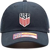 Fan Ink Team USA - US Soccer National Team Classic Adjustable Hat/Cap (Navy Blue)
