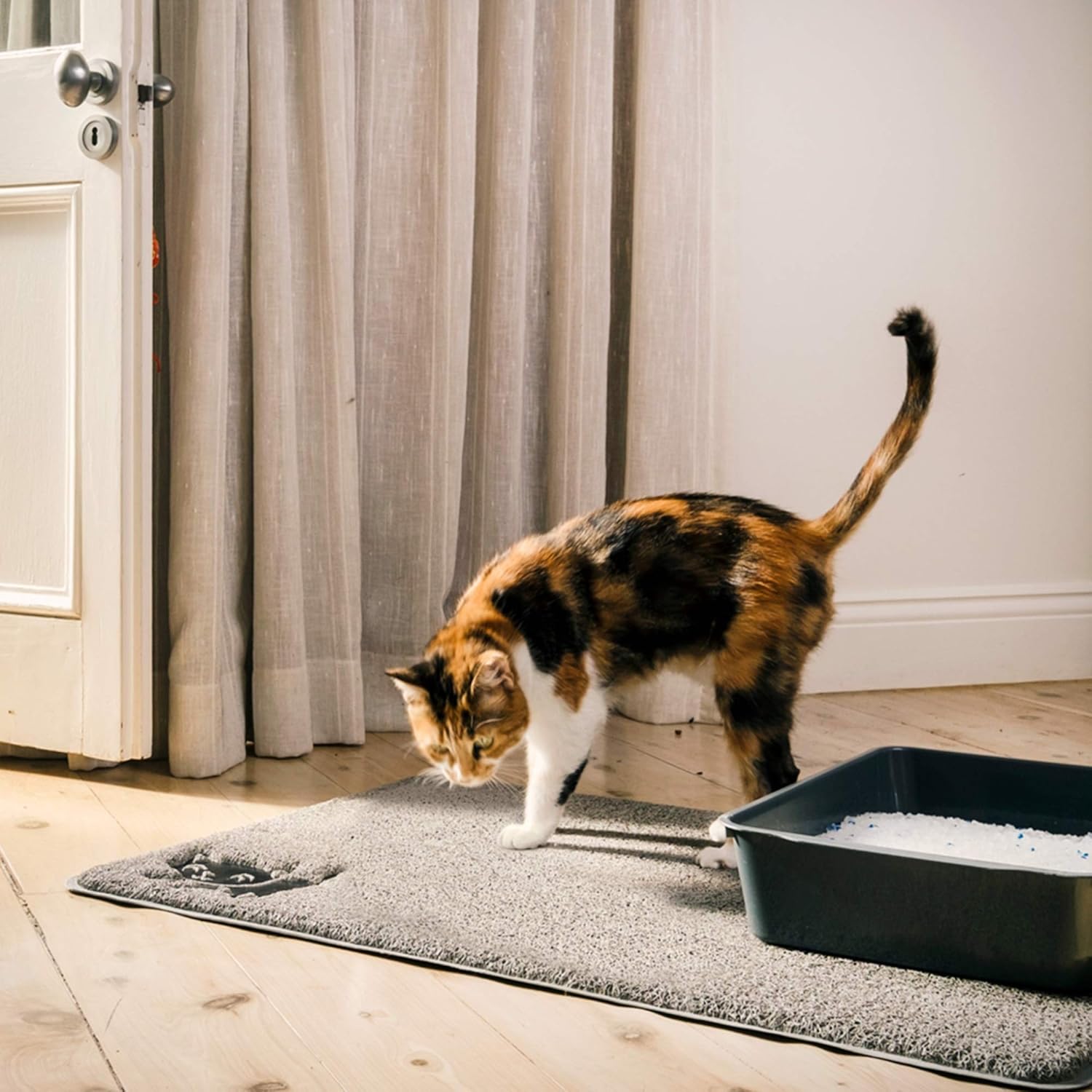 extra large kitty litter mat