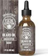 Viking Revolution Beard Oil Unscented 30 ml Argan Jojoba Natural