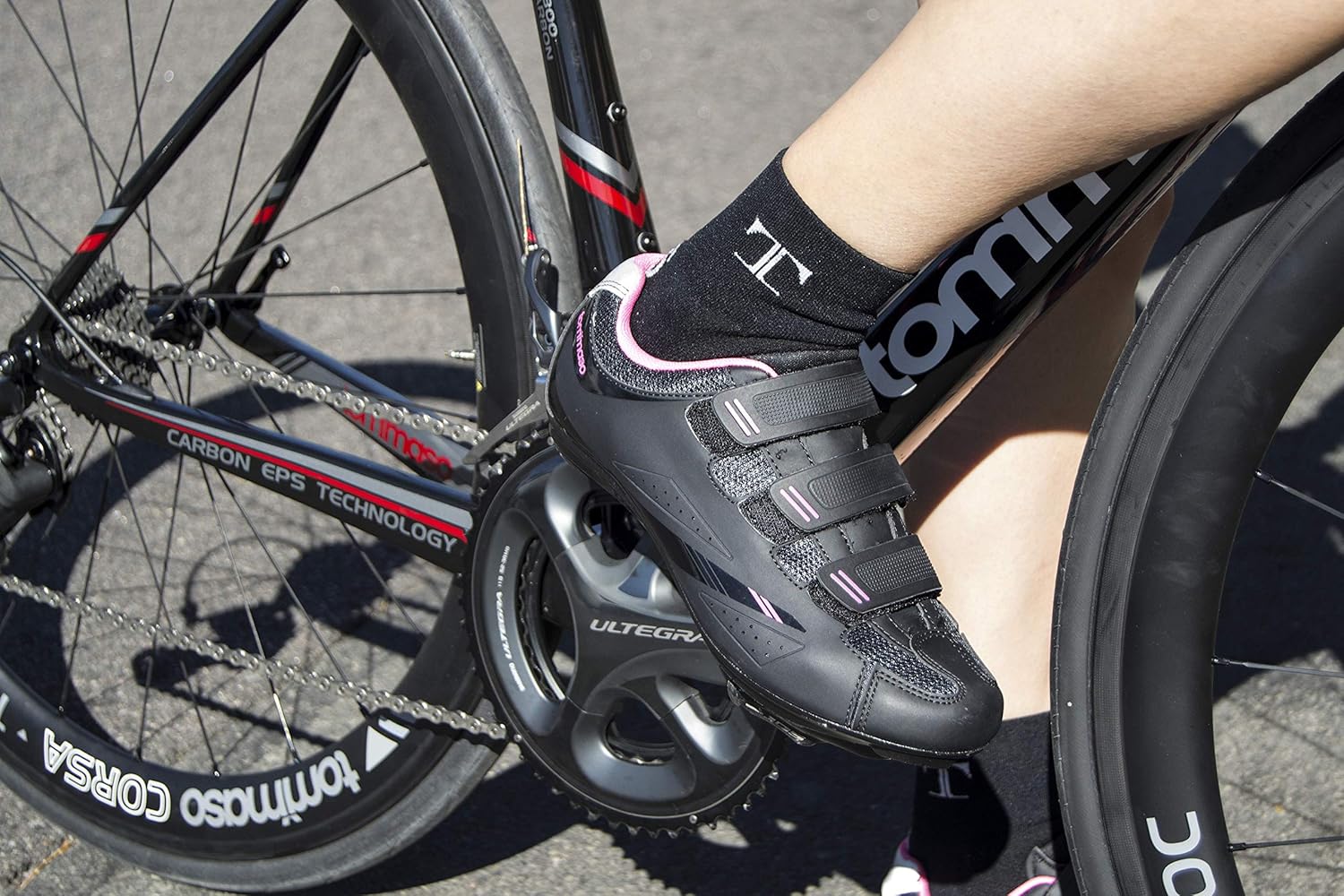  | Tommaso Pista Women's Road Bike Cycling Spin Shoe Dual Cleat Compatibility | Cycling