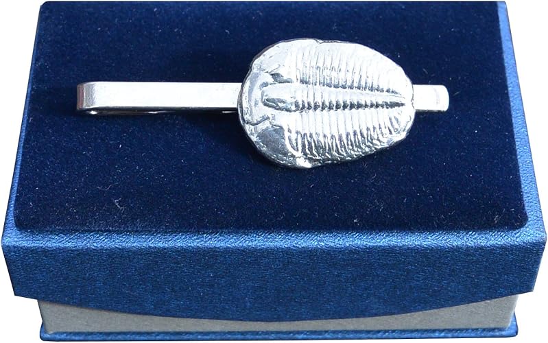 Amazon Com Trilobite Fossil Pewter Tie Clip Slide Bar Handcast