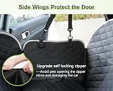 Pecute Dog Car Seat Cover 146x136 cm with Viewing Window & Side Flaps view 6