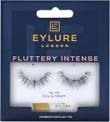 Eylure Fluttery Intense No.141 Full and Wispy Lashes Black 3 Pairs view 1
