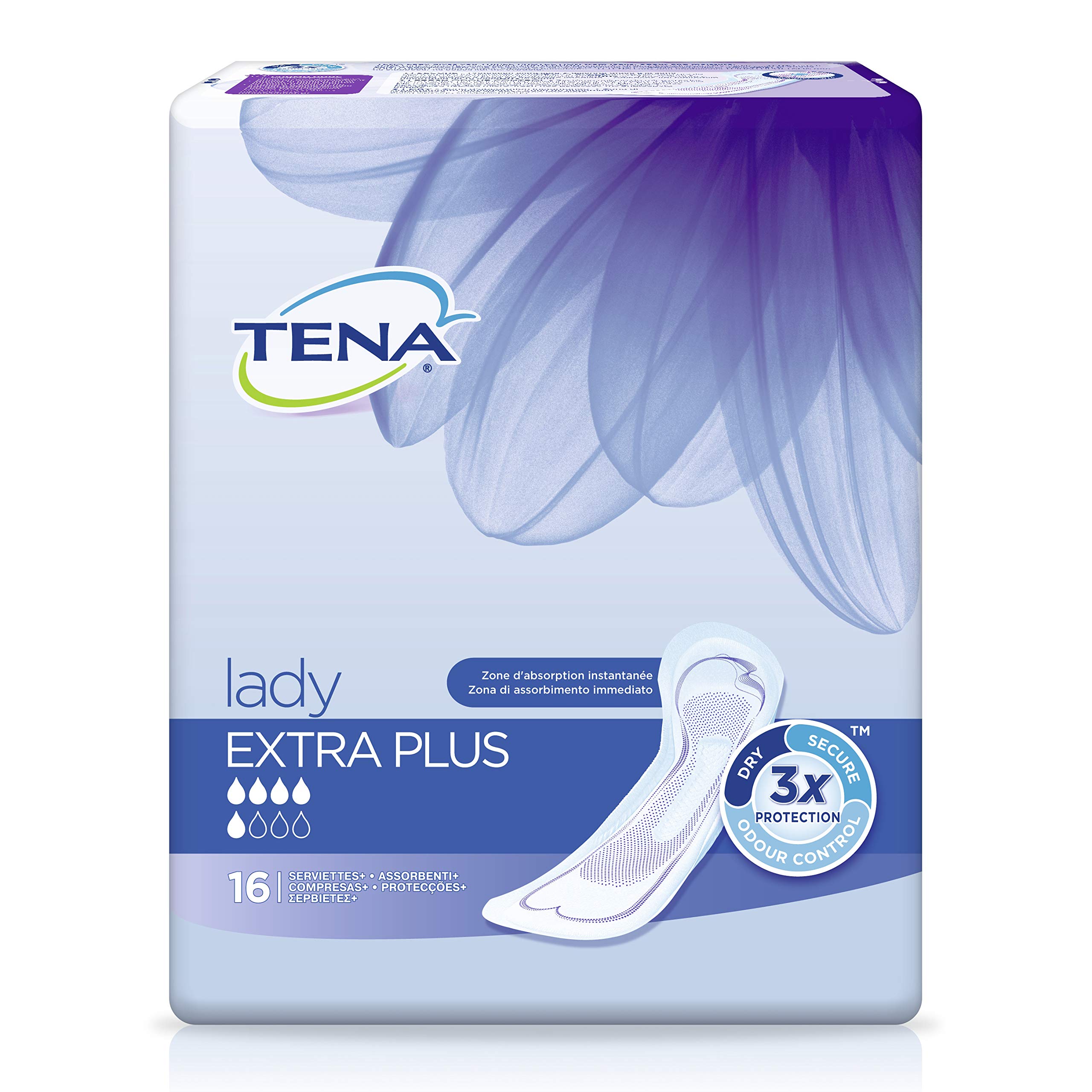 TENA Lady Extra Plus INSTADRY 16 UND.