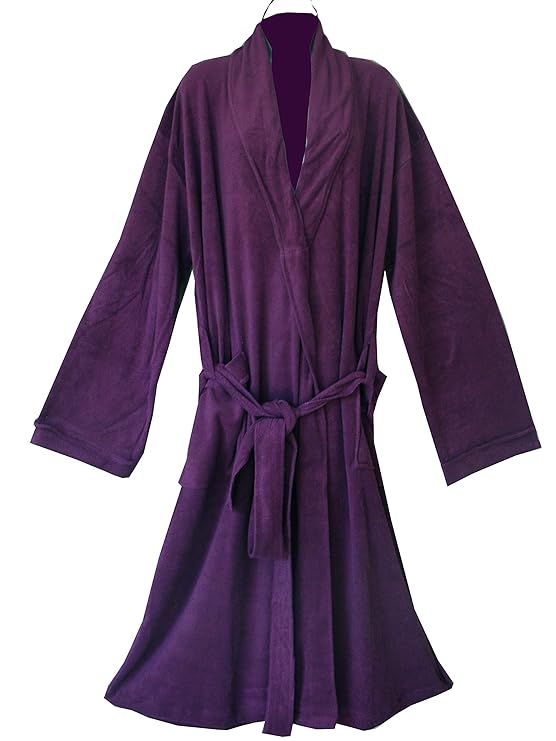 CURVACEOUS CLOTHING Plus Size Towelling Bathrobe/Dressing Gown Amazon