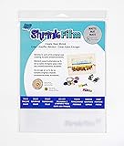 Grafix KSF6-M Film – Matte, 8.5 x 11”, Pack of 6, Translucent Sheets, Design Your Art and Shrink It to Create Jewelry…
