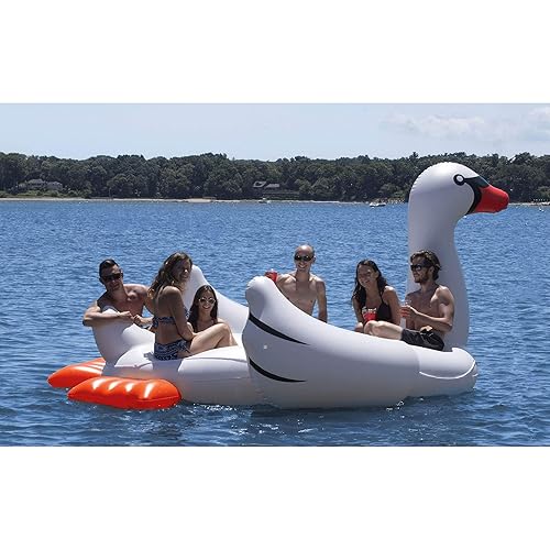 SWIMLINE ORIGINAL 19700 MEGA Inflatable Swan Pool Float Floatie