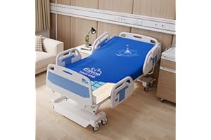 ESHINE Hospital Bed Mattress with Waterproof Cover, Fluid-Resistant Medical Bed Mattresses, Homecare Foam Mattress 80''x 36''x 6'', Max 450lbs