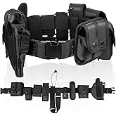abcGoodefg Police Security Duty Belts Correctional Officers Ultility Cop Costume Belt Law Enforcement for Women Men Hunting
