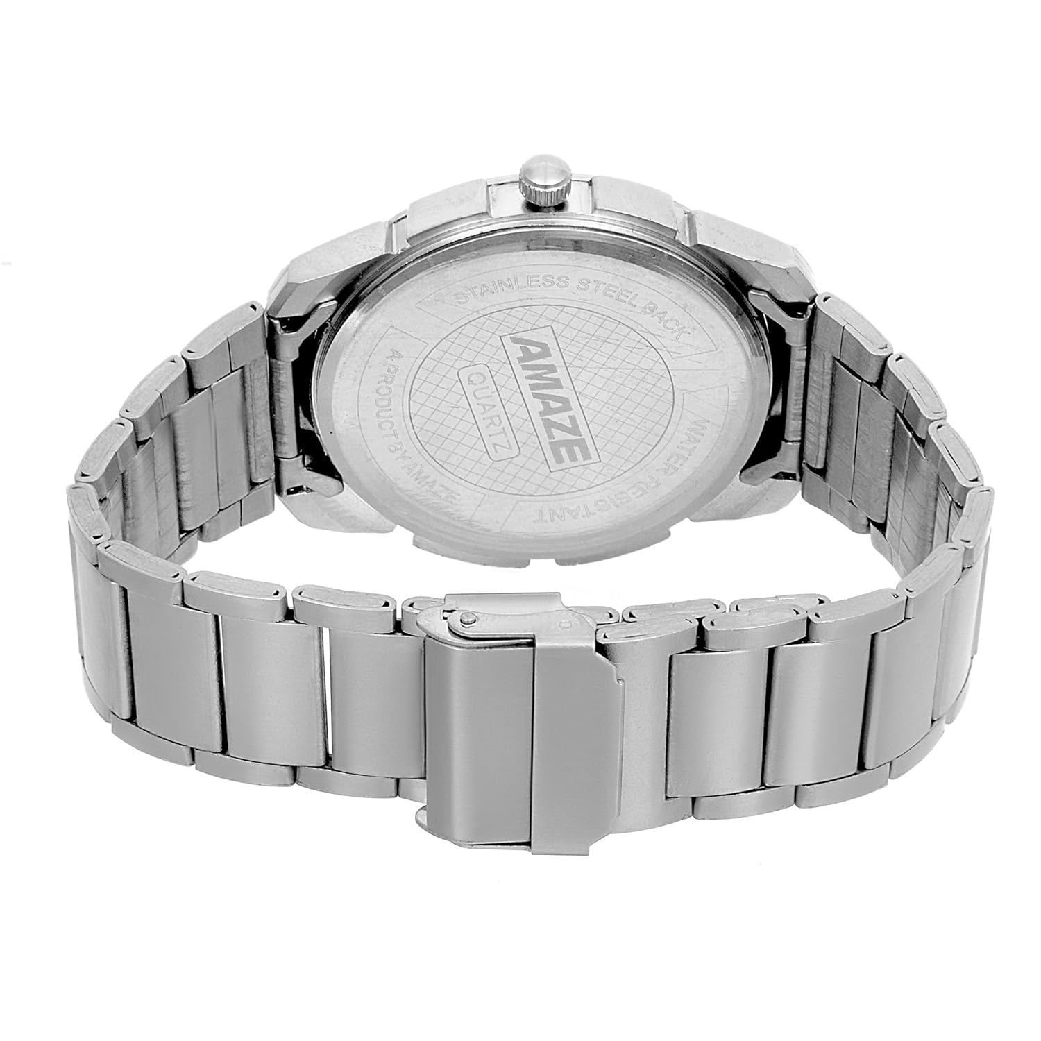 amaze analogue black dial men's watch - amaze39