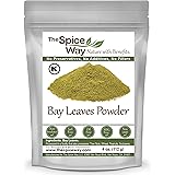 The Spice Way Bay Leaves - ground ( 4 oz ) bay leaf powder great for cooking soups, stews and vegetables