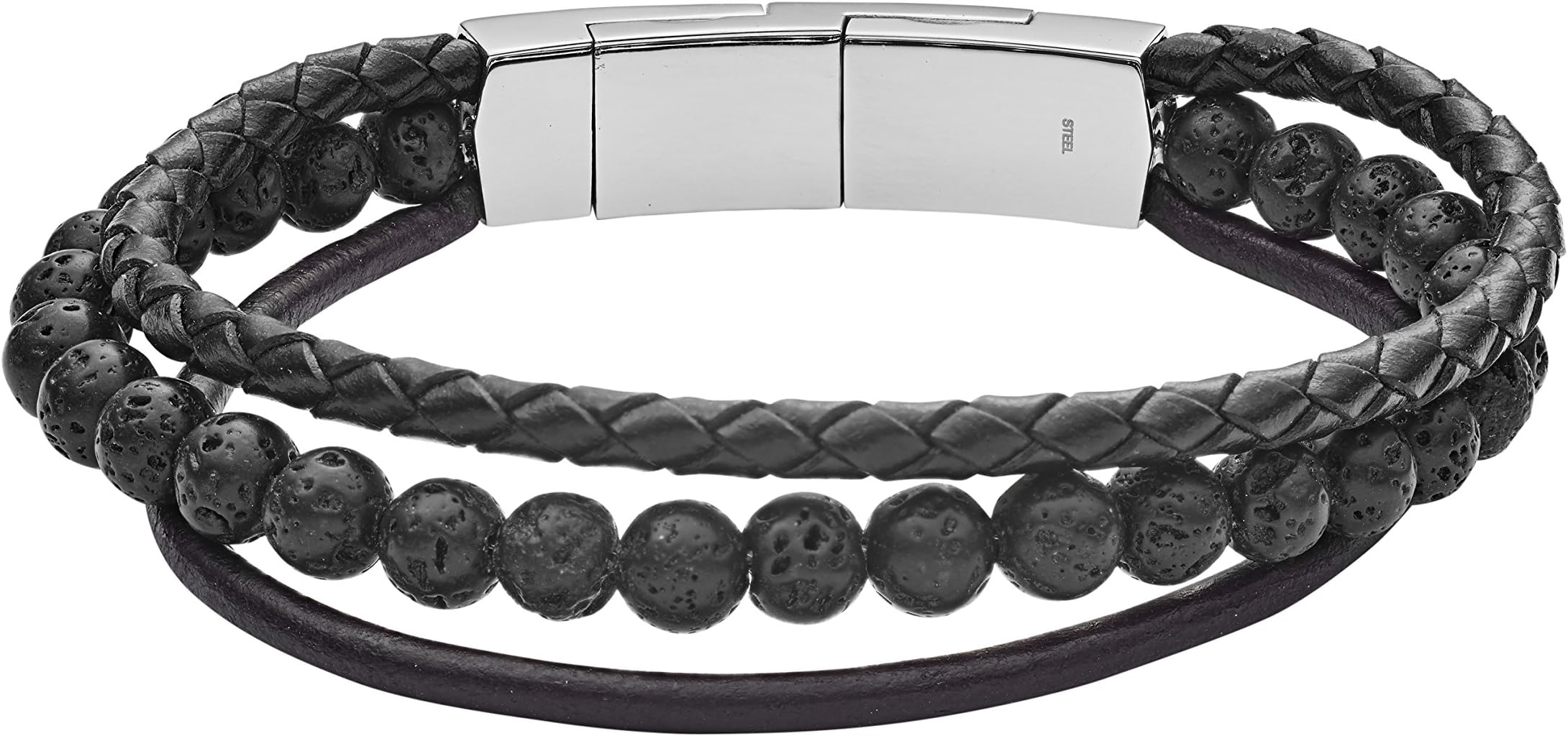 Fossil Men Without Metal Cuff Bracelet - JF02886040