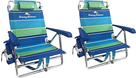 beach chair with cooler pack
