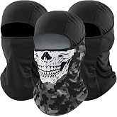 ROXUN Ski Mask Balaclava, Motorcycle Summer Cooling Breathable UV Protector | Windproof &amp; Warm, Adjustable &amp; Secure, Breathable &amp; Dry-Fit, All-Season Comfort