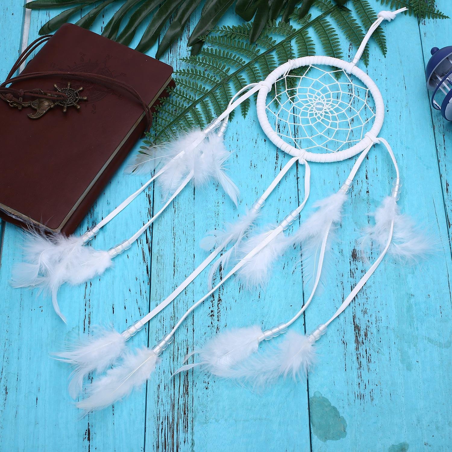 SOLEDI® Dream Catcher Circular Net with Feathers Wall Hanging Decoration Ornament