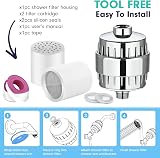 Soreli Travel Shower Filter Asia Universal Shower Head Enhance Skin Hair view 7