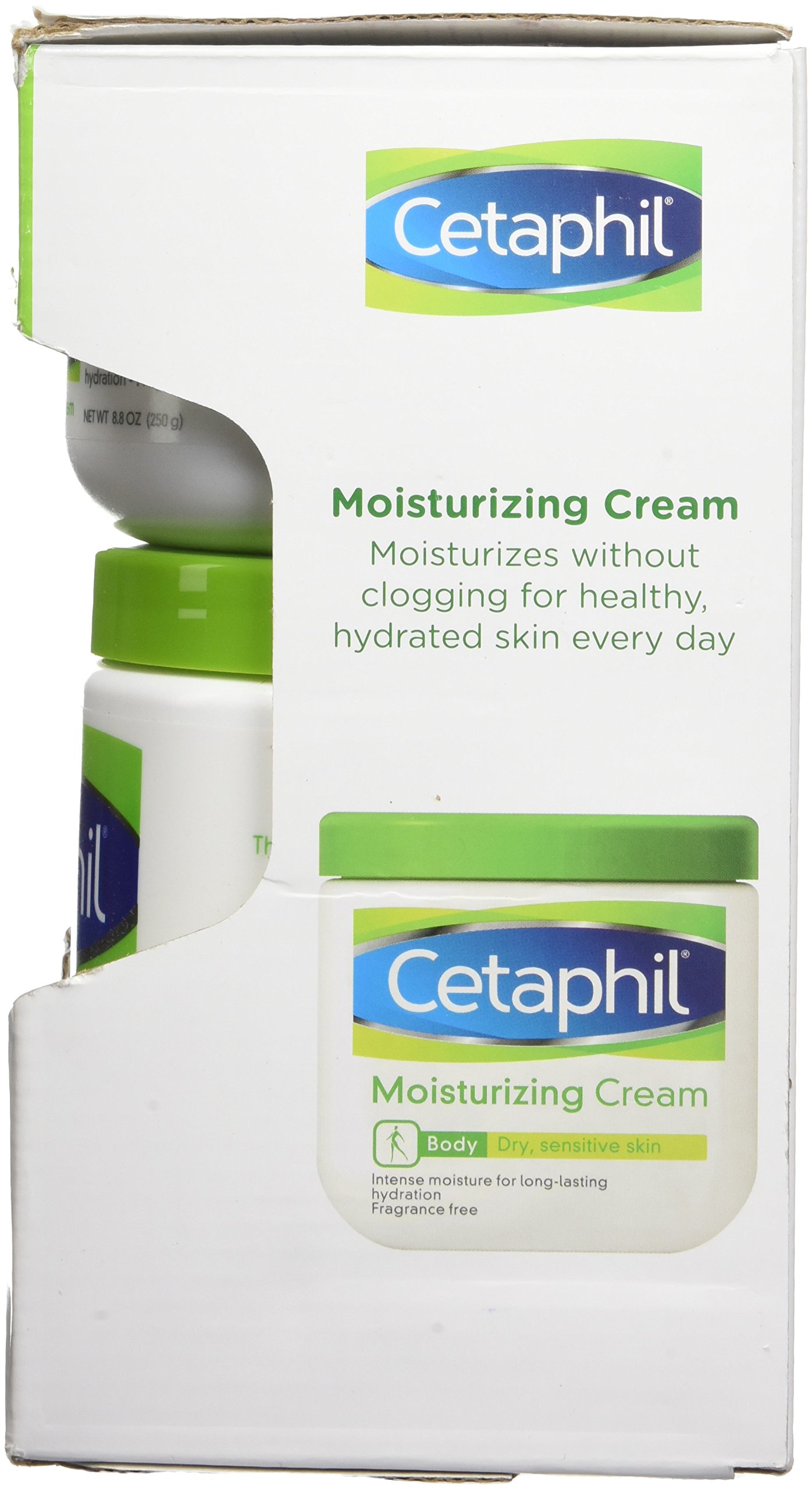 Cetaphil Cream 2 Pack 28.8 Oz Total 20 Oz Jar and 8.8 Oz Jar