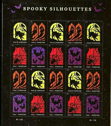 Collector’s Pick: Night Friends American Bats Stamps – Sheet Of Twenty 37¢ Stamps (Scott 3661-64) - View #9