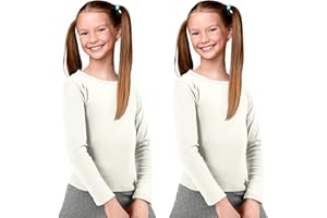 ROCKY Thermal Underwear for Kids, Girls 2 Pack Thermals Long Johns Underwear, Base Layer for Cold weather/skiing - Pack of 2