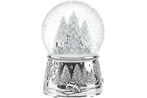 Reed & Barton 867074 North Pole Bound Musical Snow Globe, Christmas & Holiday Decor