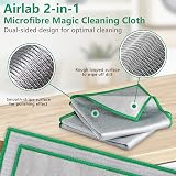 Airlab 6x Magic Glass Cleaning Cloth Double-Sided Microfiber 30x30 cm view 2
