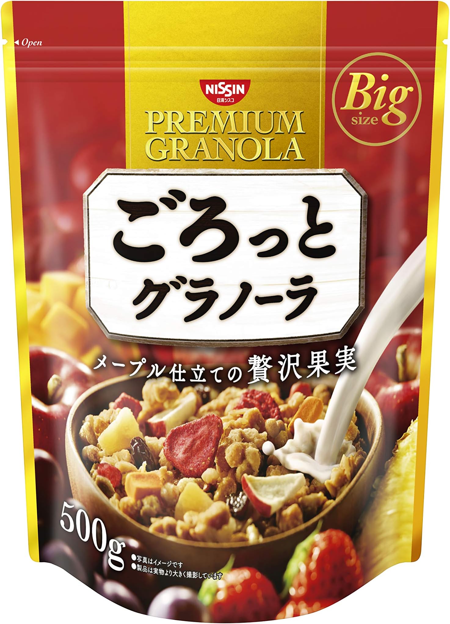 Nisshin Cisco Gorotto granola luxury fruit 500g