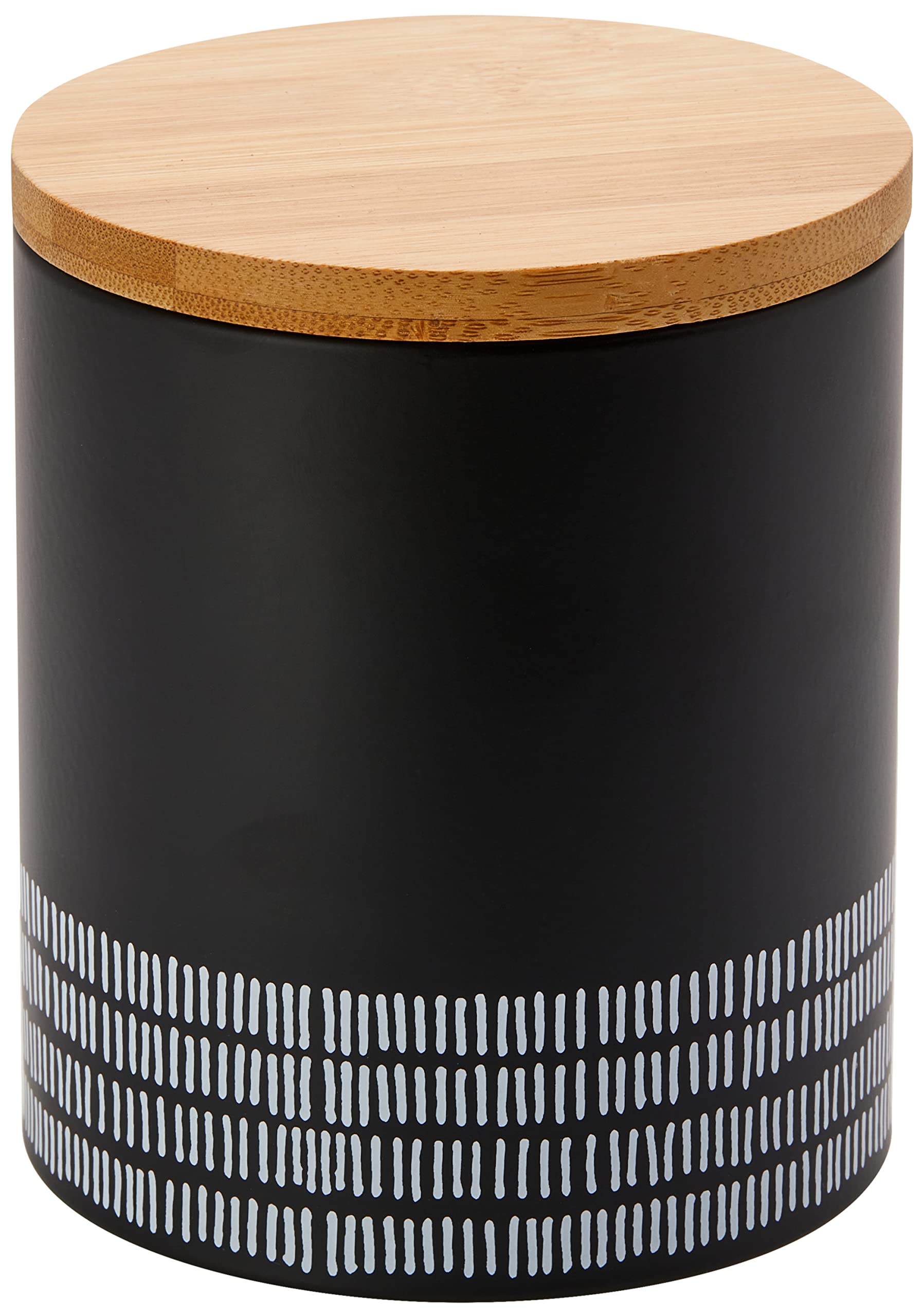 Typhoon Monochrome Medium Storage Canister, Black and White, 134mm