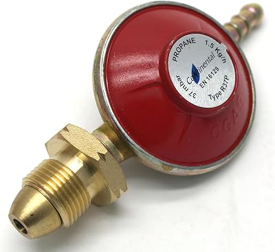 Huddersfield Gas Propane Regulator 37mbar Screw In 1.5 kg/h Fits Calor Flogas