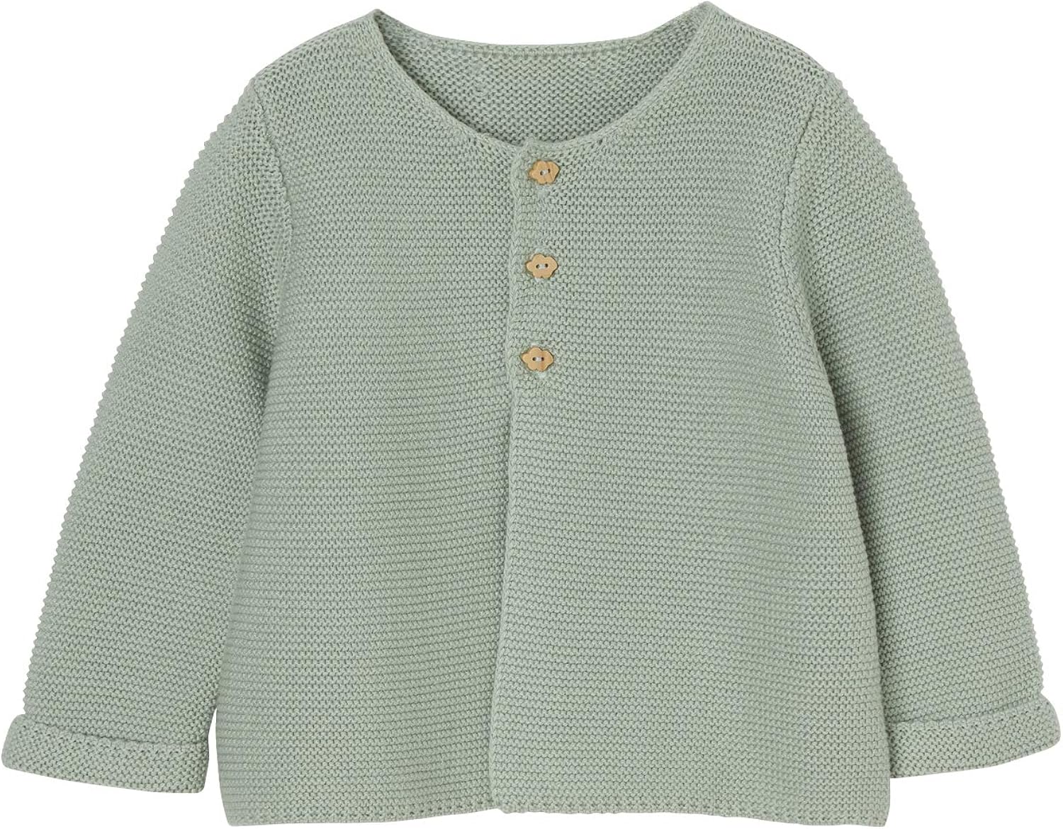 Pulls Et Gilets Vetements Vertbaudet Gilet Bebe Naissance En Tricot Point Mousse