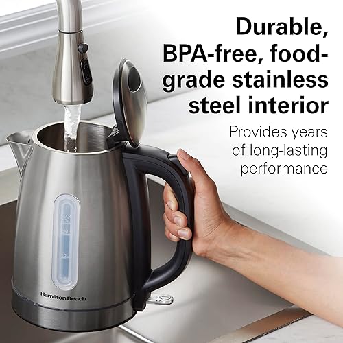 Water Boiler Hamilton Beach Electric Kettle Stainless Steel