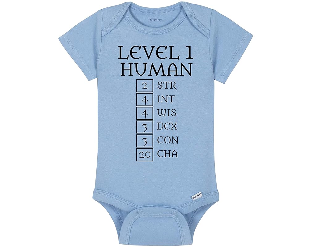 level 1 human onesie