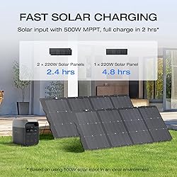 EF ECOFLOW Solar Generator DELTA 3 with 220W