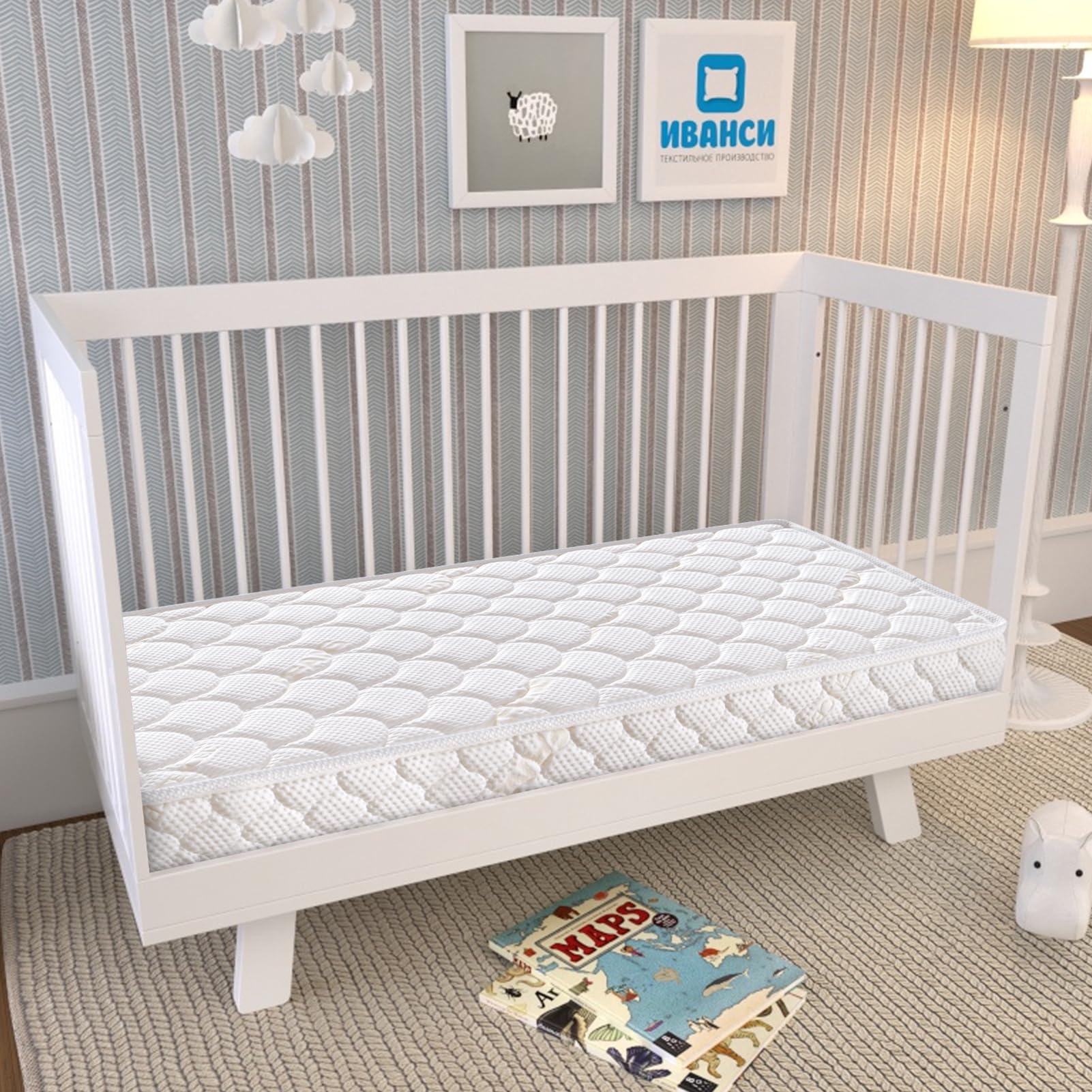 Dual-Sided Crib Mattress & Toddler Mattress – 52