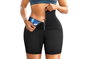 Ursexyly Sauna Sweat Shapewear Shorts Pants Thigh Workout Suit Waist Trainer Weight Loss Sweatsuit Exercise Fitness Women