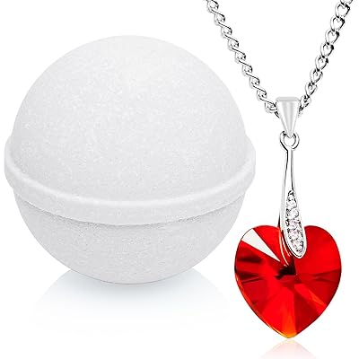 Mint Butter Cream Bath Bomb with Swarovski Necklace Zambia Ubuy