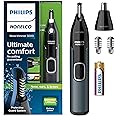 Philips Norelco Nose Trimmer 3000, for Nose, Ears and Eyebrows, Black, NT3600/42